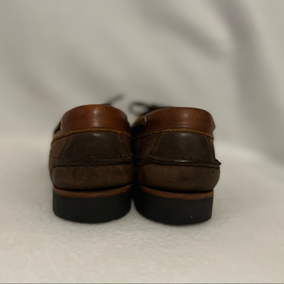 Harbour HC Size 7 1/2D Leather Boat Shoes - Picture 6 of 15